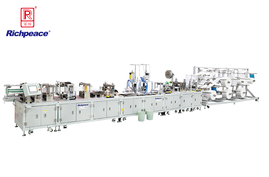 必一体育全自动折叠口罩连续型生产线 （焊耳带）