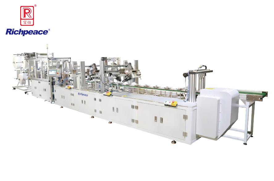必一体育全自动罩杯口罩生产线（钉头带）