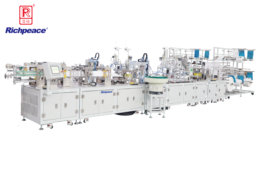 必一体育全自动折叠口罩启停型生产线 （焊耳带)