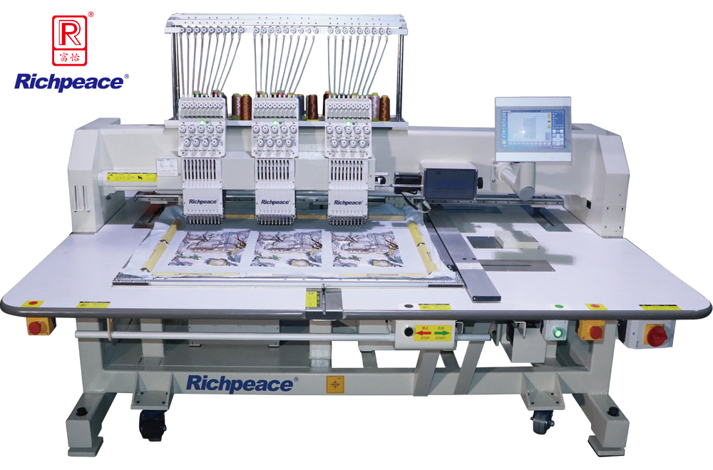 必一体育高速电脑精密绣花机_服装
