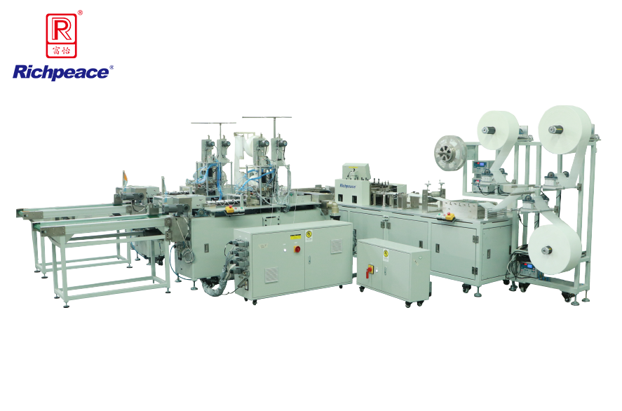 必一体育平面口罩一拖二全自动生产线