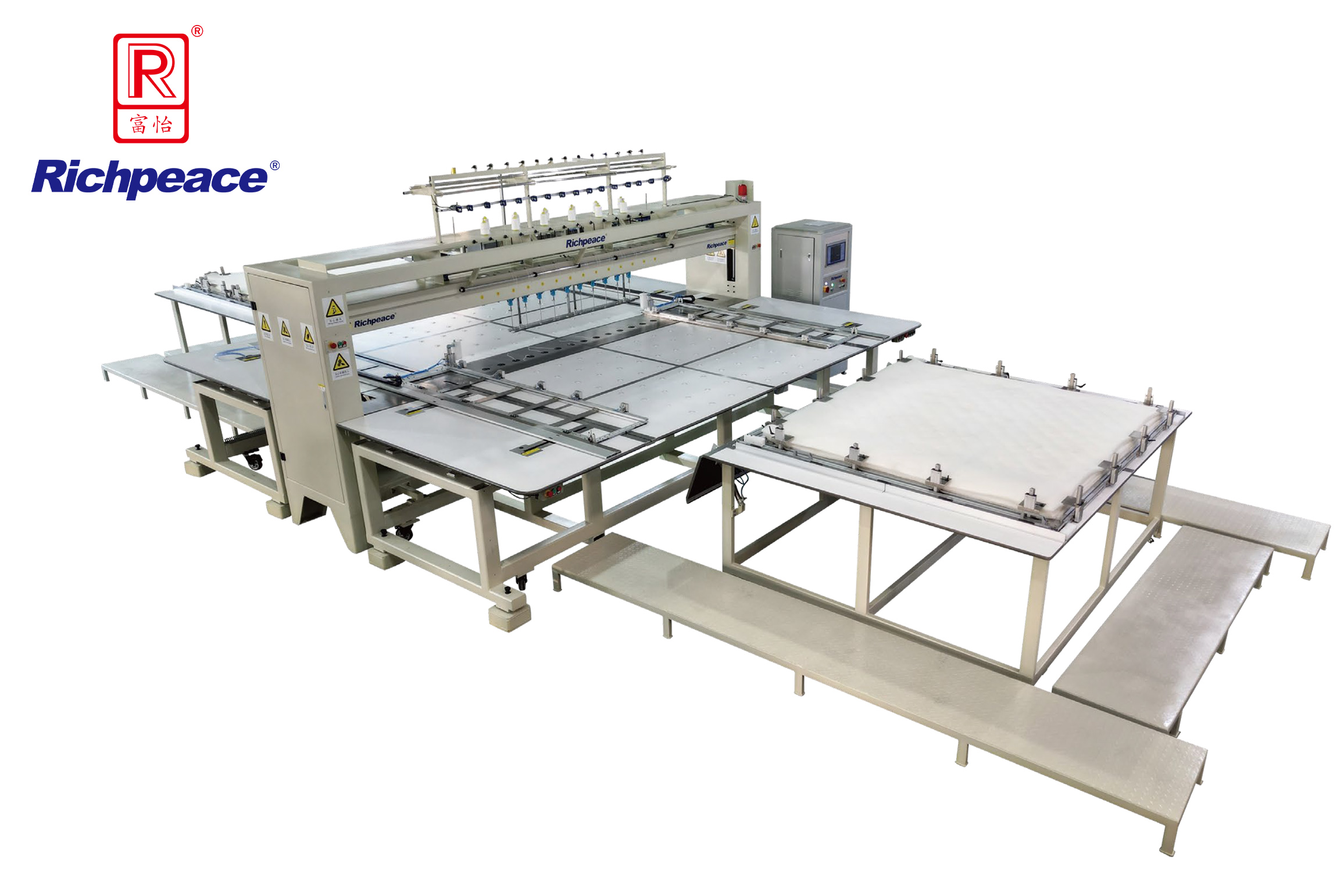 必一体育超厚料大旋梭多针绗缝机