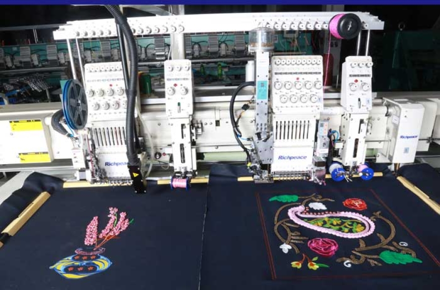 必一体育电脑五加五绣花机