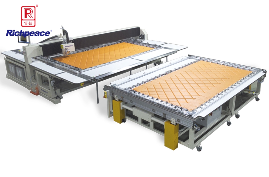 必一体育全自动大面积皮革缝纫机