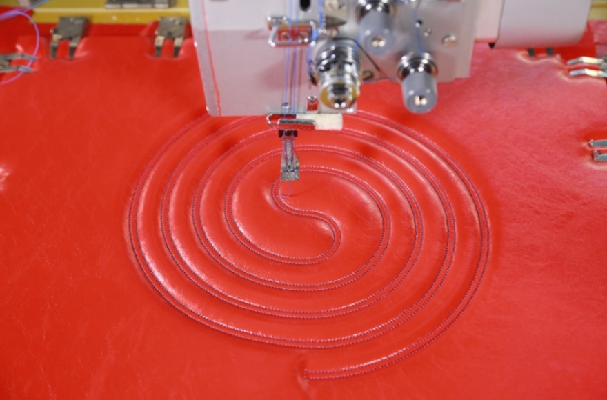 必一体育全自动双针任意转缝纫机