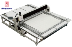 必一体育旋转机头精密绗缝机-羽绒被专用机