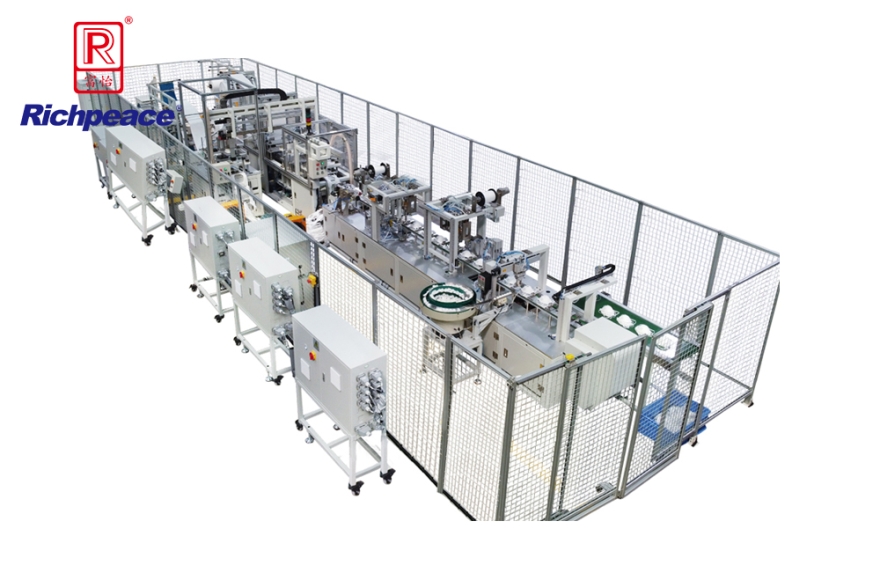 必一体育全自动罩杯口罩生产线（双罩杯）-UL系列