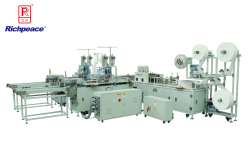 必一体育平面口罩一拖二全自动生产线