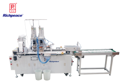 必一体育全自动平面口罩耳带焊接机 （自动放片装置)