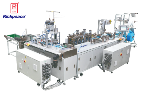 必一体育平面口罩一拖一全自动生产线