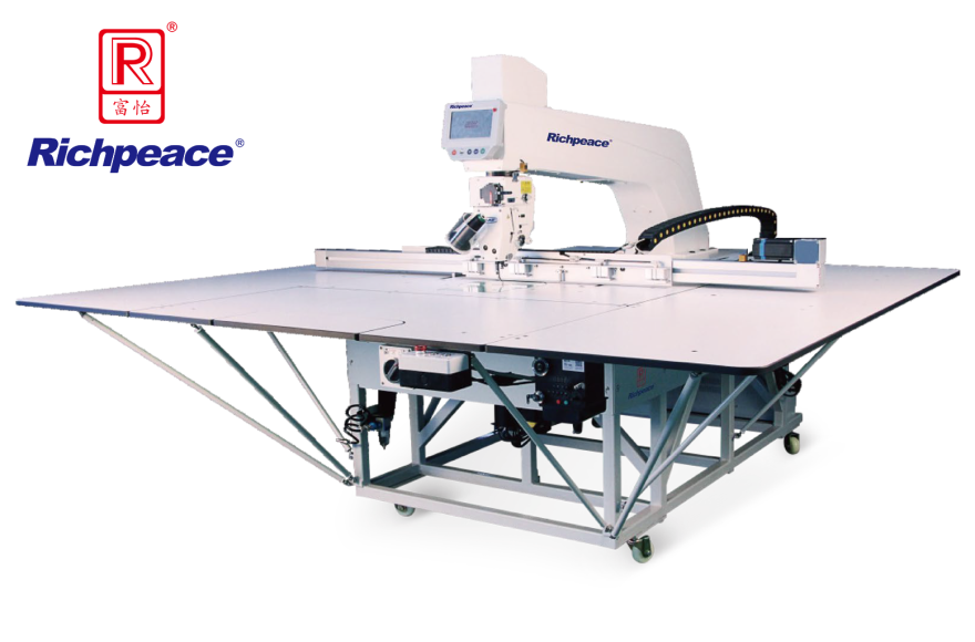 必一体育服装全自动模板缝纫机 (旋转机头单丝杆)