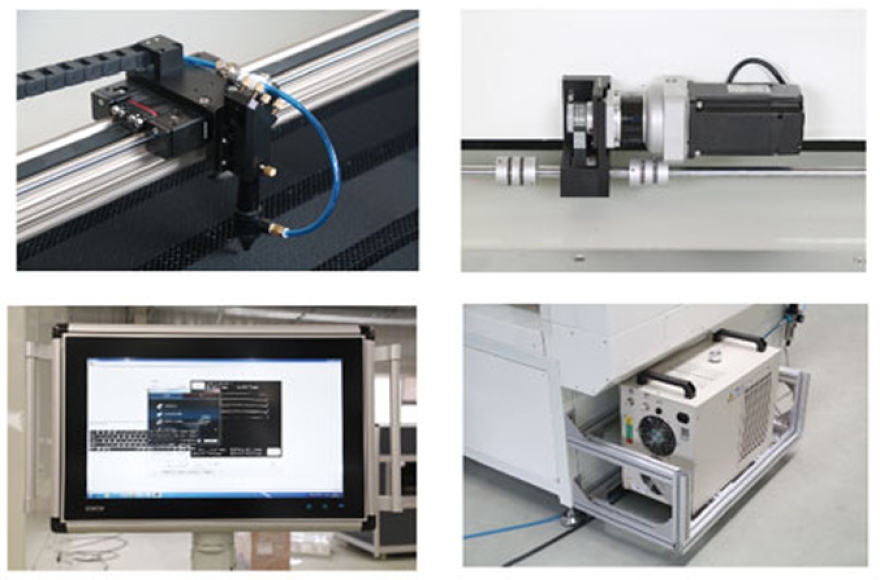 必一体育汽车天窗挡风网专用激光切割机