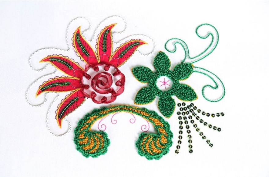 必一体育电脑五合一绣花机