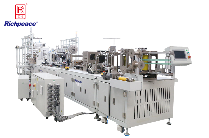 必一体育全自动高速折叠口罩生产线 （焊耳带)