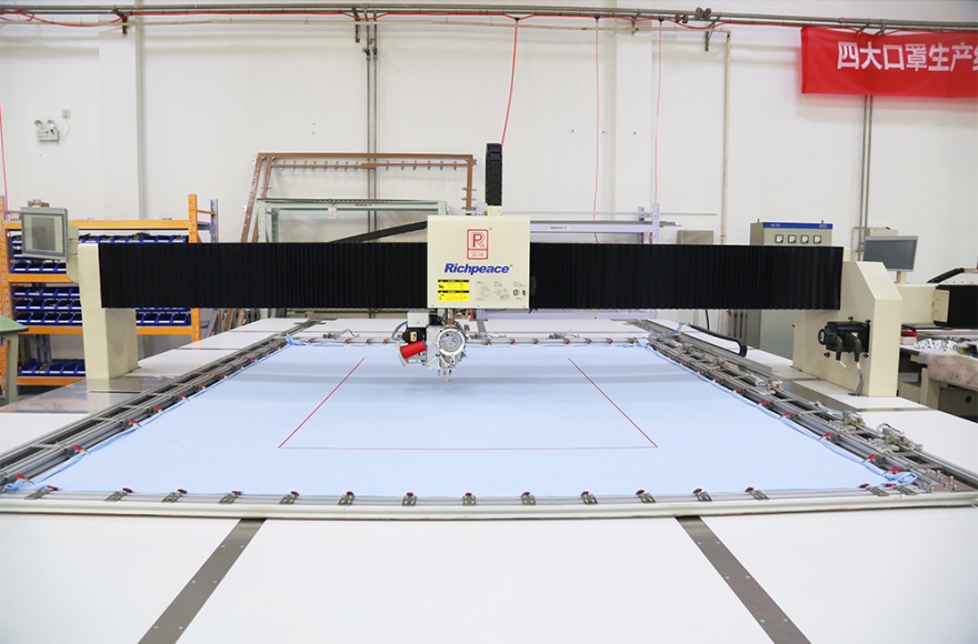 必一体育旋转机头全自动缝纫机(曲折缝)