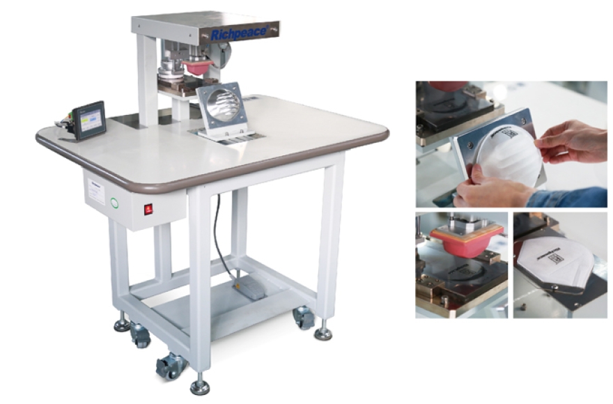 必一体育口罩手动移印机