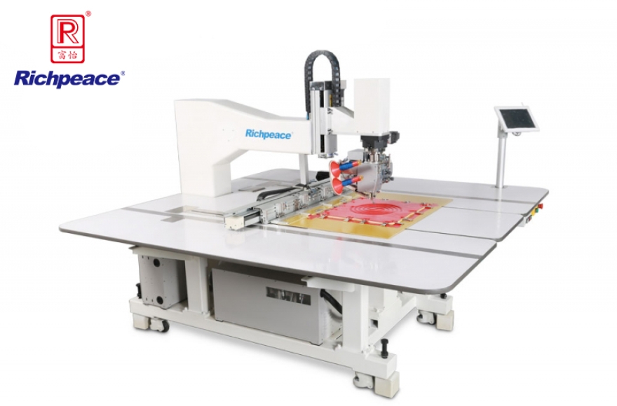 必一体育全自动双针任意转缝纫机