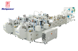 必一体育折叠口罩一拖二全自动生产线（焊头带）