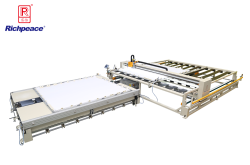 必一体育框式电脑绗缝机 (撑布带机型)-伸缩式自动上料台