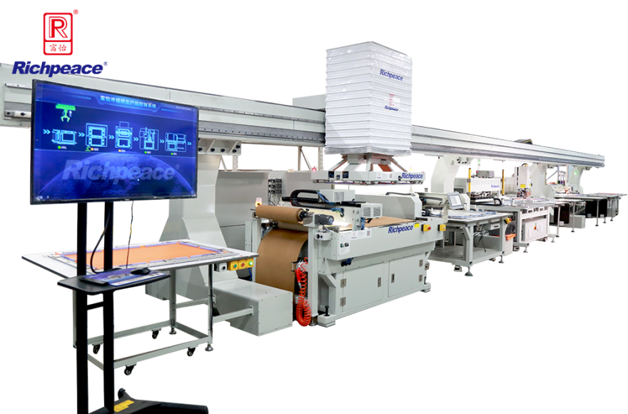 必一体育全自动冲复缝绣生产线