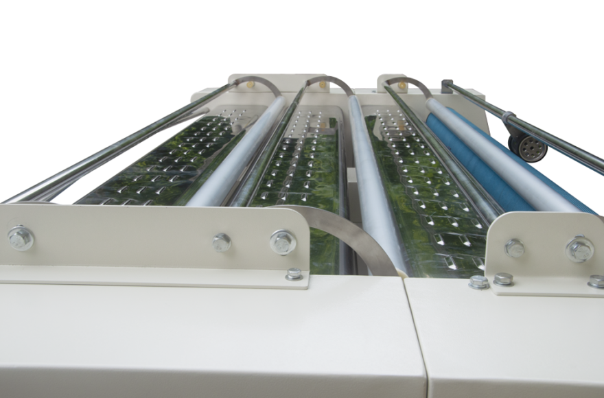 必一体育吹风式自动对边松布机