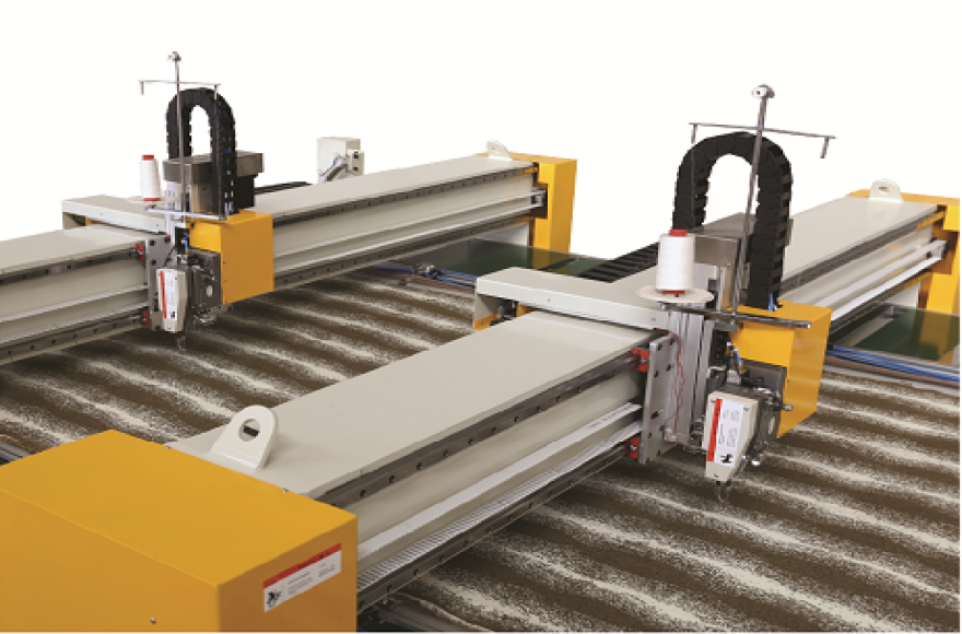 必一体育全自动毛毯专用绗缝机