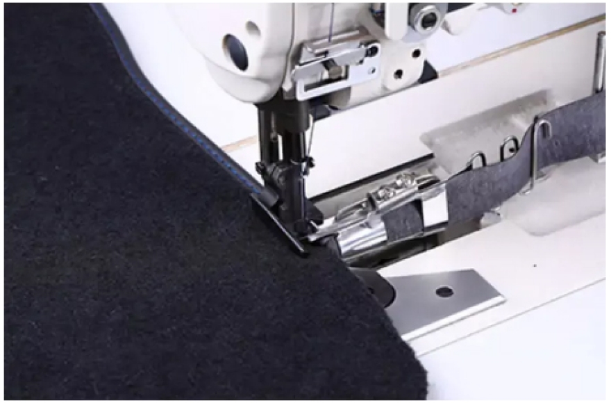 单针包边综合送料缝纫机