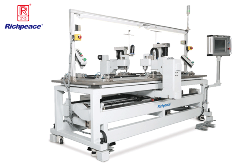 必一体育汽车天窗卷帘双工位缝纫机