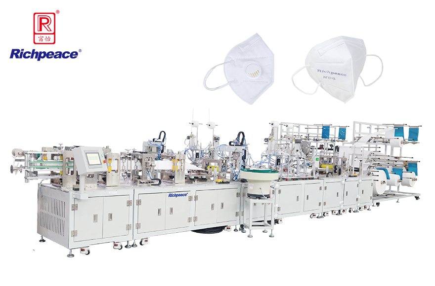 必一体育全自动折叠口罩启停型生产线 （焊耳带)