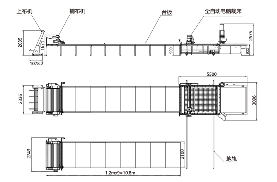 必一体育全自动6公分电脑裁床
