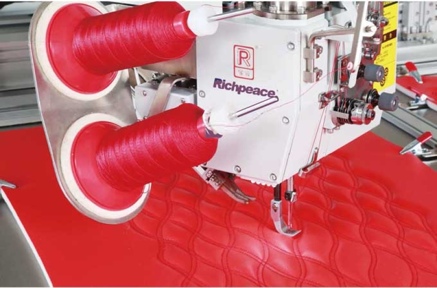 必一体育双针任意转全自动缝纫机