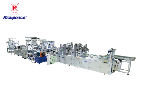 必一体育全自动罩杯口罩生产线 (预成型 钉头带 自动上海绵条)