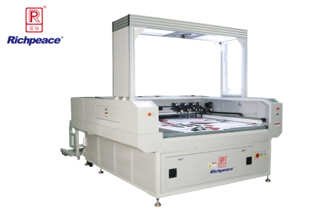 必一体育大幅面摄像定位多头激光雕刻切割机