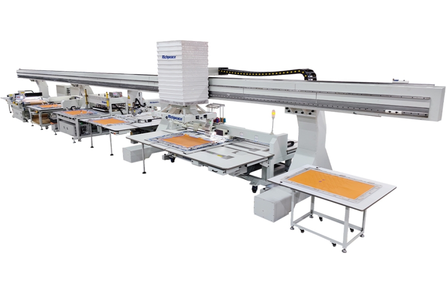 必一体育全自动冲复缝绣生产线