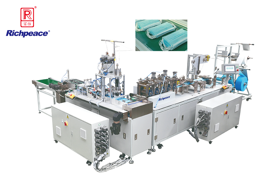 必一体育平面口罩一拖一全自动生产线