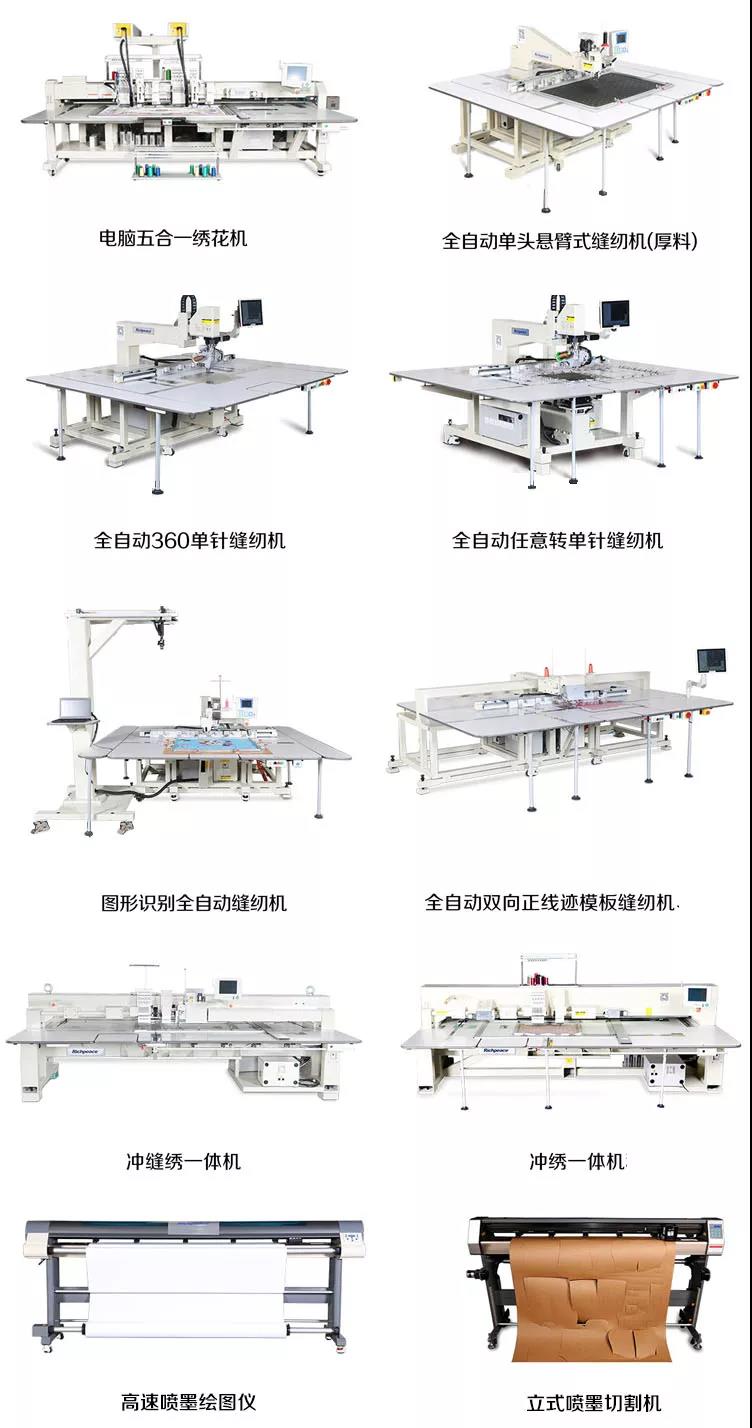 缝制展必一体育产品展示