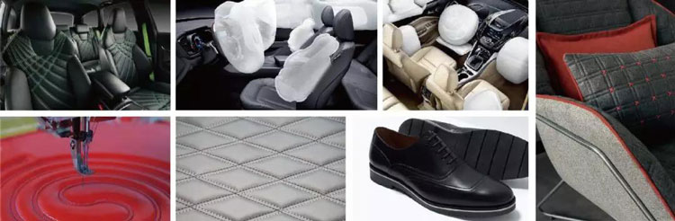 必一体育全自动双针任意转缝纫机应用范围