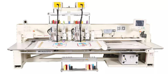 必一体育五合一绣花机展机