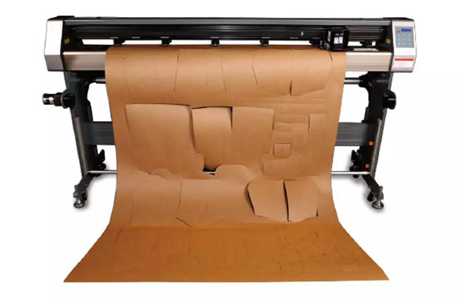 必一体育立式喷墨切割机展机