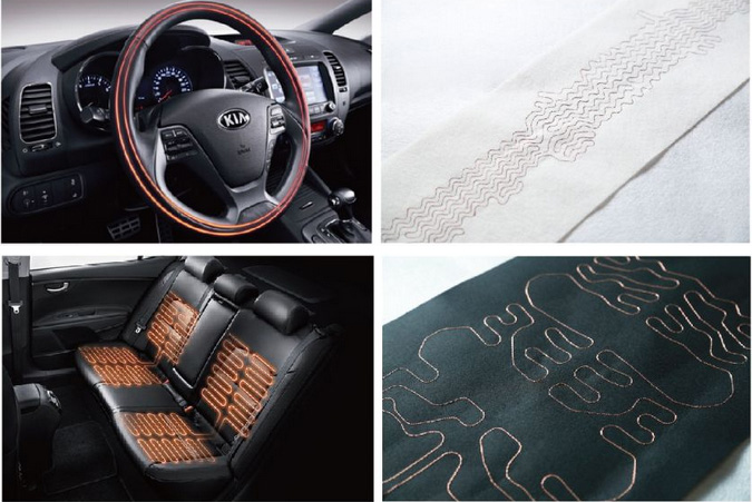 必一体育汽车专用电脑布线机-左右自动收送料结构应用