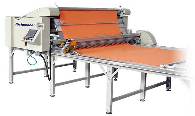 必一体育梭针两用全自动铺布机展机